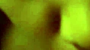 Ebony milf bent over for quick homemade fucking