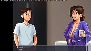 Me and Jenny, uh, got wild with step mom in steamy shower!