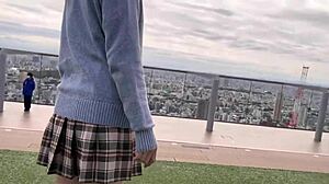 Homemade Asian Teen Moe Ka Rides Hardcore In Japanese Setting