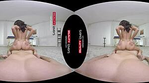 Milf gets screwed in cowgirl after massage