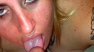 deepvane sucks my dick then rides, i cum easy with her throat and fat ass