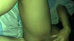 Big Dildo Stretches Tight Latina Pussy with Deep Penetration