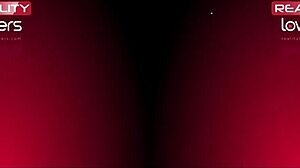 Realitylovers cave sex with brunette riding black cock POV blowjob