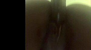 Ebony's Intense Wet Pussy Dildo Pleasure