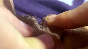 feeling overwhelmed watching this intense vaginal climax close-up