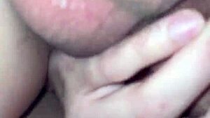 discovering my friend with his girlfriend and joining them for a threesome with double vaginal and cumming in her ass