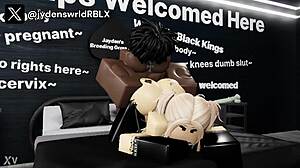 Blonde Girl Becomes Personal Cocksleeve