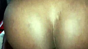 Watch african couple in reverse cowgirl