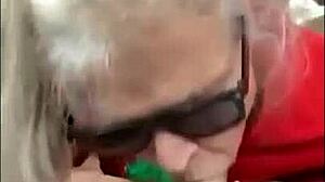 Hot mature milf eagerly sucks her best friend's massive cock for ultimate pleasure