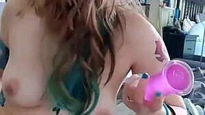 i'm training my big ass for anal porn with dildos.