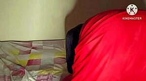 Big ass beautiful desi lal sari bhabhi fuck in doggy style by devar