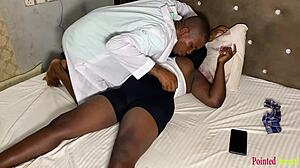 Big Dick Doctor Fingering Horny Patient's Pussy