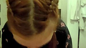 Redhead Roommate Sucked Me Off, Spat It Back, Wild!