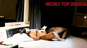 Married Wife Takes Monster Cock And Moans Loudly