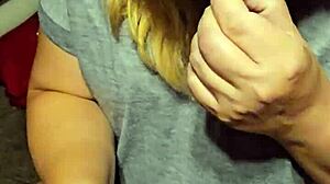 i creampied my pregnant wife and now she's gaping and oozing cum all over.