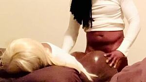 this is the first scene where i explore toys and positions alone