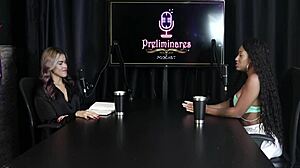 Vicky's Bisexual Group Sex in Sheer Red Costume