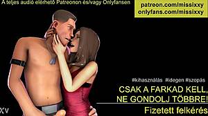 Only your dick is needed, don't think more. Teasing jerk off instructions in Hungarian