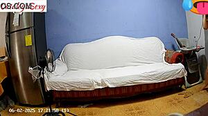 Big Ass Milf Model Prepares in Sexy Outfit Backstage