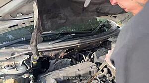 Cheating Teen Fucks Outdoor