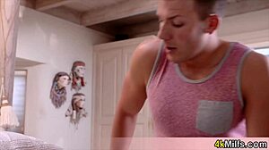 beautiful redhead milf gets her first taboo fuck with stepson