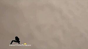 Caught Filming Girlfriend Bathing, She Loves It!