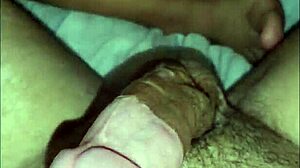Vered Wifey Gives Handjob And Teases Dick With Wet Pussy.