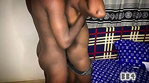 African porn showcases a big dick slamming slim cutie in wetpussynaija style. Watch the best standing doggy bang in this rough gh video.