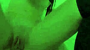 Petite teen stepsister with pierced nipples orgasms during taboo game with stepbrother's big cock.