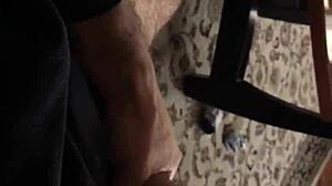 arab woman rides huge cock intensely.