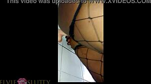 African Mom Goes Wild with Her Toy in Homemade Video Part14, Wow!