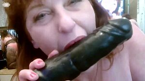 British Nigel Calls Dawnskye1962 for Redhead Retro Tit Action