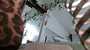 Patrick's Custom Request: Mature Giantess In Crotchless Pantyhose!