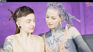 Shy Goth Punk Girl Tries Anal for the First Time with Toys