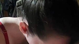 Ivy19921 gets her pussy slammed hard doggystyle. A huge load explodes on her natural tits.