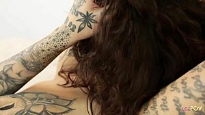 Brunette overdrinks, lesbian friend takes control