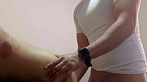 masseur says, 'bend over for doggystyle' and cums on patients' asses in hospital