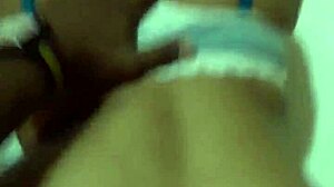 bitch in bra rides my cock hard