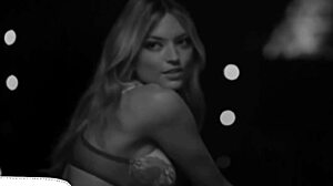 seductive glamorous girls dancing in music video