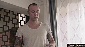 Stepsister Doggystyled and Sprayed with Cum! 💦