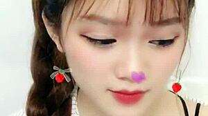 야, 귀여운 아시안 걸이 섹시 웹캠 쇼 라이브스트림해!