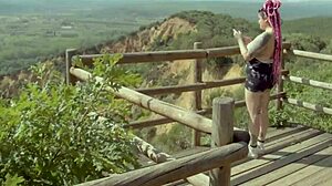 i banged that influencer outdoors at the viewpoint