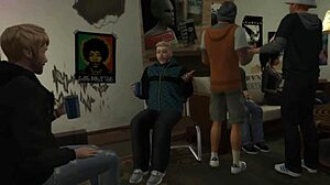 POV Sex With Goth Chick At Party Screams Excitement!