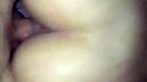 Brunette With Huge Ass Sits And Twerks On Big Cock