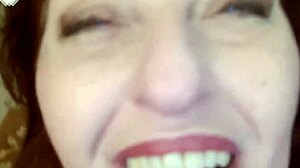 British Nigel Calls Dawnskye1962 for Redhead Retro Tit Action