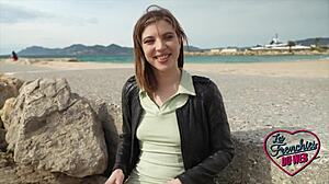 martina gets double penetration from two guys