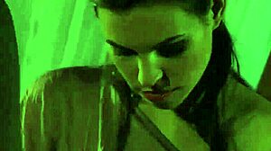 Watching these babes have multiple orgasms in the lesbian orgy! 😏