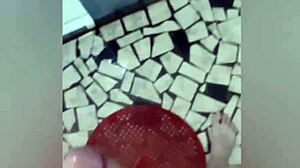 a sneak peek at the vid with my sex toy, she's so hot