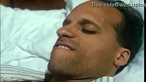 Cumshot in mouth of this vinatage spanish slut