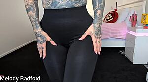 yo, check this fit milf with big tits trying on haul stuff! 😍